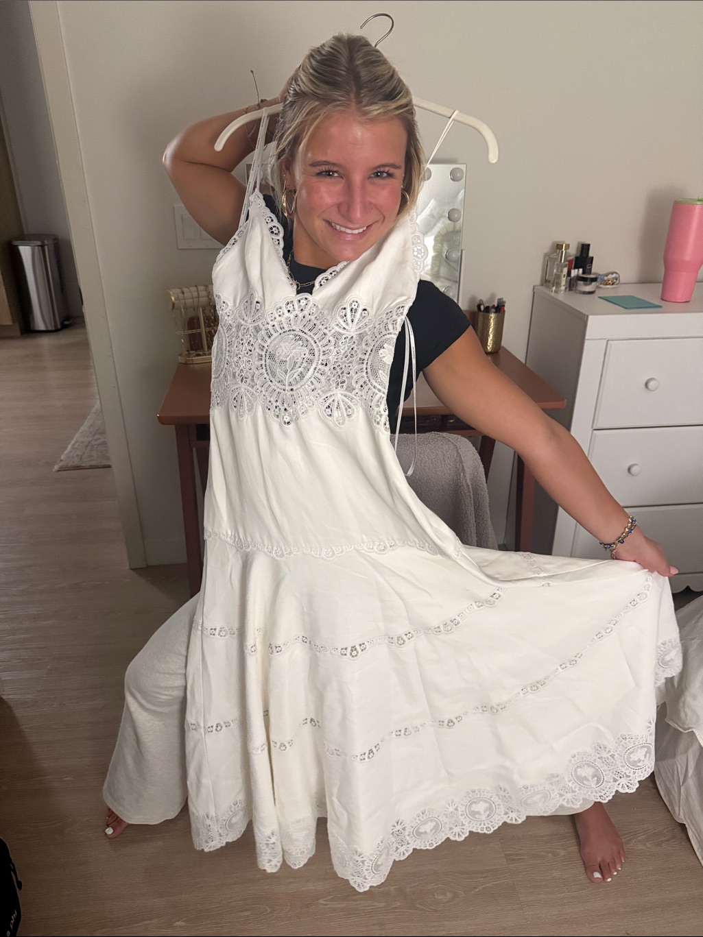 Retrofete Leilani Dress Xs - Never Worn Without Tags - Perfect Condition - White — image 5 of 5